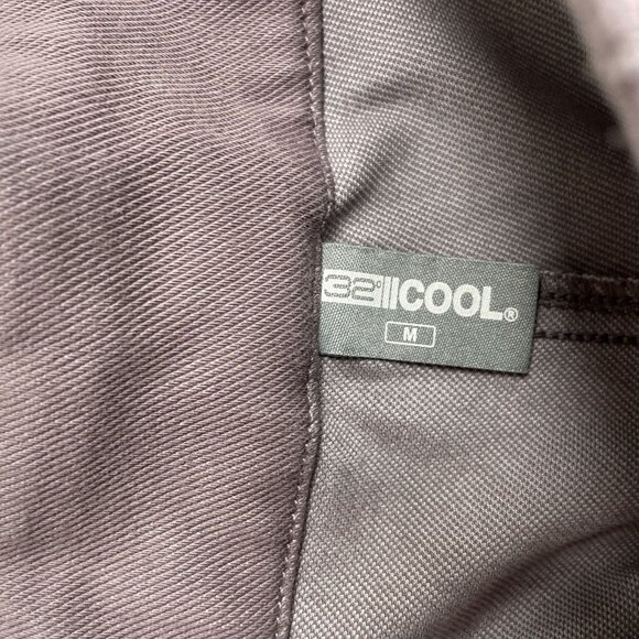 NWOT 32 Degrees Cool Women's M Ankle Length Cropped Pants Cotton Blend Purple - Picture 8 of 10